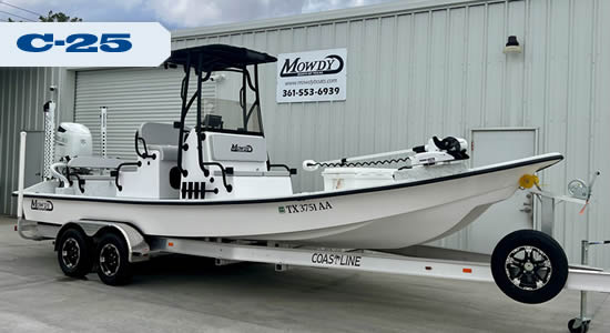 25 ft catamaran fishing boat